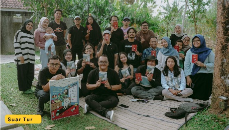 Bincang Buku Wajah-Wajah dalam Kaset Pita di Melek Huruf Borobudur